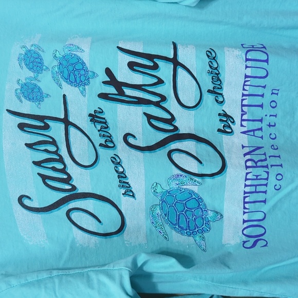 Southern Attitude Collection Women's Long Sleeve T Shirt - Picture 8 of 8